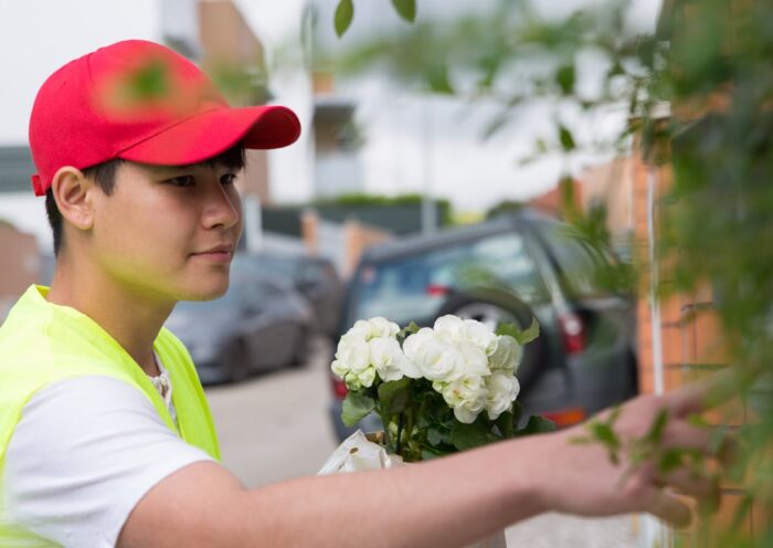 Home flower delivery