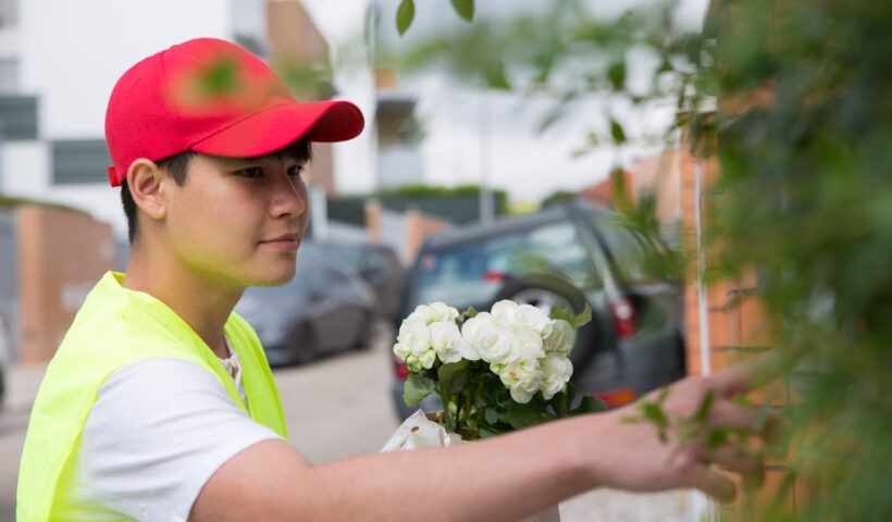 Home flower delivery